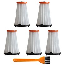 AEG AEF144에 대한 일렉트로 ZB3113AK ZB3114 ZB3107에 대한 6Pack 교체 필터, 오렌지 & 화이트, 하나