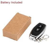 GERMA-2 CH RF 433 Mhz 원격 송신기 + 무선 제어 스위치 DC 12V 2CH 릴레이 수신기 모듈 차고, CHINA_1 Transmitter Only