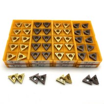 tcmt16t304 tcmt16t308 외부 선삭 공구 초경 인서트 cnc 선반 도구, tcmt110204 vp15tf, 10개