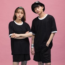 S/N_: 남여공용 커플룩 오버핏 링거티(4color) : 25BE4C_FBG