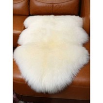 대형 천연 양털 양가죽 양모 인테리어 러그 소품, NO.7)회색하프양가죽55x60cm