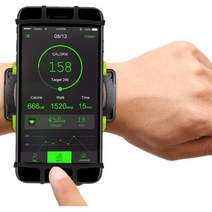 VUP 아이폰Xs Max/XS/XR/X/6S/7/8플러스 갤럭시S10/S10/S9/S9/S8노트9/8/J7 LG G6 구글픽셀3 XL 4.0~6.5 휴대폰용 180회전 가능 암밴드, Black