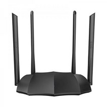 Tenda AC1200 듀얼 밴드 기가비트 스마트 WiFi 라우터 5GHz 고속 무선 인터넷 라우터 MU-MIMO 빔포밍 4x6dBi 안테나 IPv6, 단일옵션