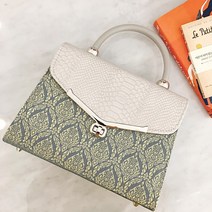 보니라블 우아한 실크 스타일리쉬 엘레강스 핸드메이드 토트백 가방