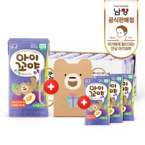 [남양유업] 아이꼬야 유기농 베이비주스 프룬 120mlx 총28팩(24+4팩)+컵홀더, 상세 설명 참조, 선택:베이비주스 프룬 120mlx28팩