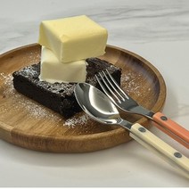 레이저 각인 원목 원형 트레이 플레이트, 본품