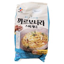 씨제이 베이컨까르보나라 1200g (4인분) 2208502, X 안함