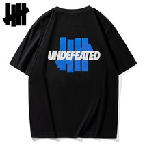 UNDEFEATED반팔T남성 패션 브랜드 인쇄 커플 드레스 코튼