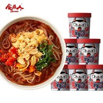 중국식품 식족인 쏸라펀 130g/통 인테넷 스타 강추, 130g/통*6통