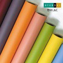 현대엘앤씨 싱크대 문 가구 리폼 인테리어필름 시트지 모음 52colors, 15. 상아색 S127