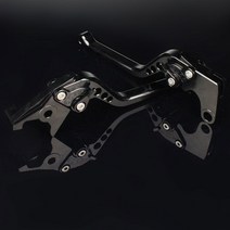 로얄 엔필드 650 인터셉터 콘티넨탈 INT650 GT650 GT 용 8 색 조정 가능한 바이크 오토바이 브레이크 클러치 레버, [02] Black 177mm