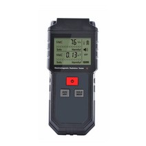 전자파 측정기 가정용 디지털 전자기 방사선 검출기 센서 LCD 표시기 데이터 잠금 EMF 측정기 자기장 주파, 한개옵션0