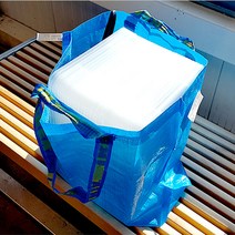 이케아 FRAKTA 장바구니 M 블루, 2개