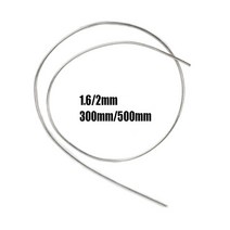 닛블용접봉 강철 구리 알루미늄 납땜 공구 플럭스 코어 와이어 장비 재료 금속 가공, 03 2mm 300mm