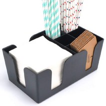 KO 키친쿡 실용적인 다용도 정리함 ~! ~ 바캐디 테이크아웃 디스펜서 까페용품 컵 뚜껑 홀더 스틱 냅킨 꽂이, 바캐디(테이크아웃 디스펜서)