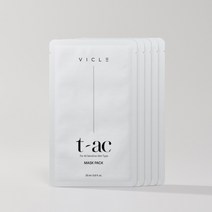 비클 T-AC[티아크] 마스크팩 (5매입), 10매입 (2BOX), 5개입