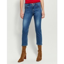 [헤지스 여성] [[21FW]] WSPA1D801N2 [populet]네이비 워싱 면혼방 데님팬츠