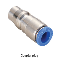PCP 국산 제조 다용도 유공압 원터치 피팅 용품 에어호스 휘팅 PNEUMATICS, PCP 16