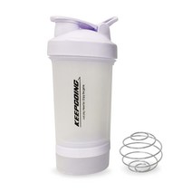 킵클린 쉐이크통, 화이트, 600ml