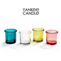 양키캔들 팝 티라이트 캔들홀더 4가지 컬러, 청록