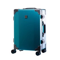 Andiamo Classico 여행 가방 내장 TSA 잠금 장치 - 지퍼 없는 50.8cm(20인치) 하드사이드 휴대용 가방 - 경량 (ABS+PC) 수하물 8개의 롤링 스피너 휠