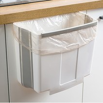 드림 폴딩 싱크대 걸이 휴지통 대형 도어 음식물 쓰레기통 접이식 봉투 고정