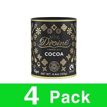 디바인 초콜렛 초콜릿 코코아 카카오 파우더 125G 4개 Aa13923 Global Brand 해외 현지 배송