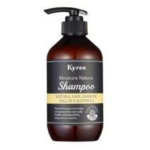 키렌 모이스처 네이처 폴인카렌듈라 샴푸, 500ml, 3개