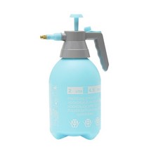 치파렐리 뿌레 가정용방역기 2l3l 오렌지 손 압력 트리거 분무기 병 조절 가능한 병 노즐 펌프 압축 수동 스프레이 86, 블루 3리터