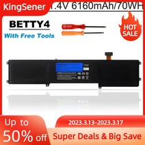호환용 노트북배터리 KingSener BETTY4 노트북 배터리 Razer 블레이드 2016 14 