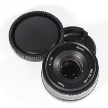 캠코더렌즈 카메라렌즈 35mm F/1.6 대형 조리개 HD MC 수동 프라임 고정 렌즈 APS-C 슈트 소니 E/Fujifilm, 03 Canon M Mount Camera