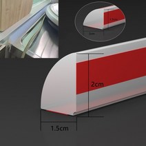화장실문턱 샤워부스쫄대 샤워부스물막이 화장실 욕실문지방 실리콘 water stopper blocker flood dam barrier for kitchen countertop, 300cm
