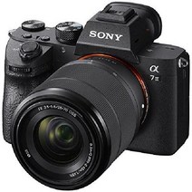 소니 a7 III ILCE7M3/B 풀-프레임 미러리스 교체할 수 있는-렌즈 카메라 with 3-인치 LCD 바디 Only 기본 Configuration 블랙, BJFK34123(15)