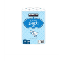 커클랜드 프리미엄 화장지 3겹 롤화장지 30롤, 4팩