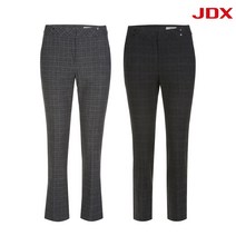 [JDX] 여성 사선포켓 선염 체크 팬츠 2종 택1 (X2RFPTW94)