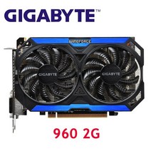 그래픽카드 CPU 데스크탑 기존 Geforce GTX 960 2GB 그래픽 카드 128Bit GDDR5 비디오 nVIDIA Map GTX960 GM206 GVN960OC2GD Hd