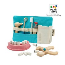 플랜토이즈 원목장난감 역할놀이 치과의사 세트 3493, 단품없음