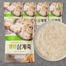 라이브잇 풀무원 영양삼계죽 450g 5개, 70개