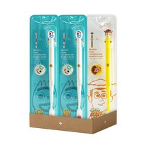 디즈니 피규어 칫솔(토이스토리 포키) x 2개 + 토이스토리 우디 1개, 기획세트