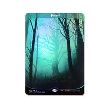 미니트레일러 미니카고트레일러 캠핑 트롤리 웨건 포일 풀 아트 기본 랜드 세트 (UST)TCG 카드 게임 블랙, 한개옵션1, 01 forest-f