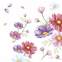 Duni 가정용 테이블 냅킨 블룸(194705) 20매(33x33cm), 기본