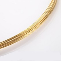 H62 황금 황동 와이어 로드 전도성 구리 라인 산업 실험 DIY 와이어 재료 0.3 0.5 0.8 1 2 3 4 5mm 길이 1 미터, One Color_0.5mm, One Color_0.5mm, 상세 설명 참조9