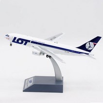다이캐스트 항공기 모델 인테리어 다이 캐스트 1:200 스케일 로트 폴란드 항공 b767-200er sp-loa 합금 컬렉션 기념품 장식품, a