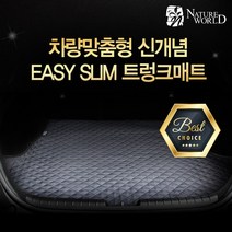 네이처월드 스크래치방지 방수 이지슬림 트렁크매트, 쉐보레, 올뉴스파크, 쉐보레