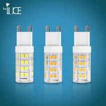 LED G9 전구 핀램프 2.6W 4.2W 핀타입 램프, LED G9 핀램프(4.2W), 전구색(노란불빛)