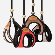 펫테일 럭셔리 강아지 하네스, 레드