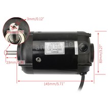 미니 인덕션 1구 캠핑 원룸 250W DC 브러시 모터 ZYT-250 110V 및 220V SIEG C2 제트 BD-6 컴팩트 9 그리즐리 G8688 BusyBee CX704- 7, [01] 2500, [02] 110V