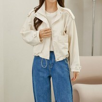 올리비에스클로젯 견장 포켓 스트링 점퍼 O2302JP002A