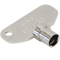 Southco E3 5-15 Series Vise Action Nickel Plated Steel Large Compression Latch Tubular Key 1-35/64”, 1