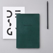 제이케이엠디자인 오리지널 무지노트 JKM591, 딥그린, 2개
